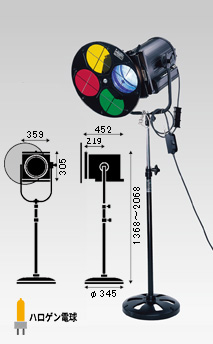 スポットライトセット | 舞台照明 演出照明 テレビスタジオ照明の専業