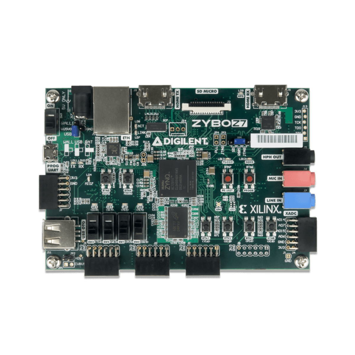 Zybo Z7-10 Zynq-7000開発ボード 410-351-10 Digilent製｜電子部品