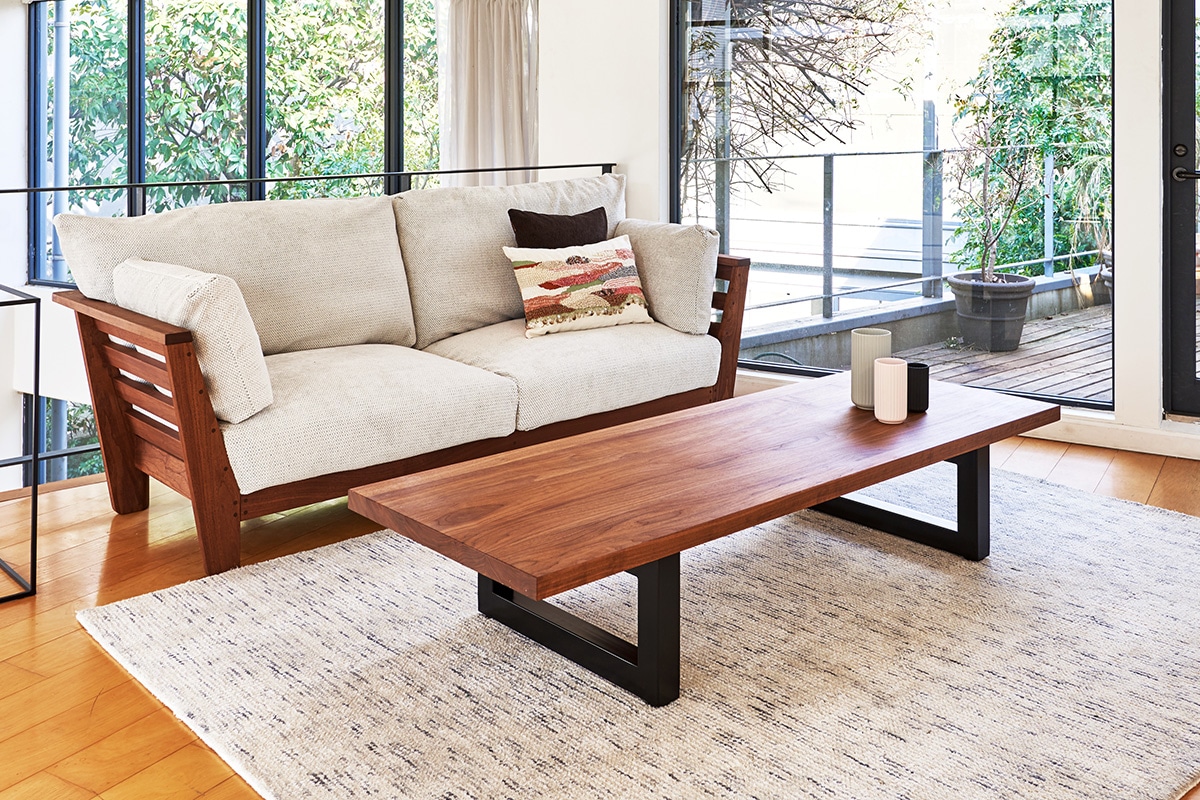 WILDWOOD THICK 41 LIVING TABLE(幅 140cm × 奥行 65cm)の通販