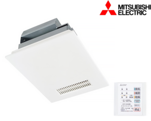 三菱 バスカラット24 浴室換気暖房乾燥機 V-142BZ5+P-141SW5 | 給湯器