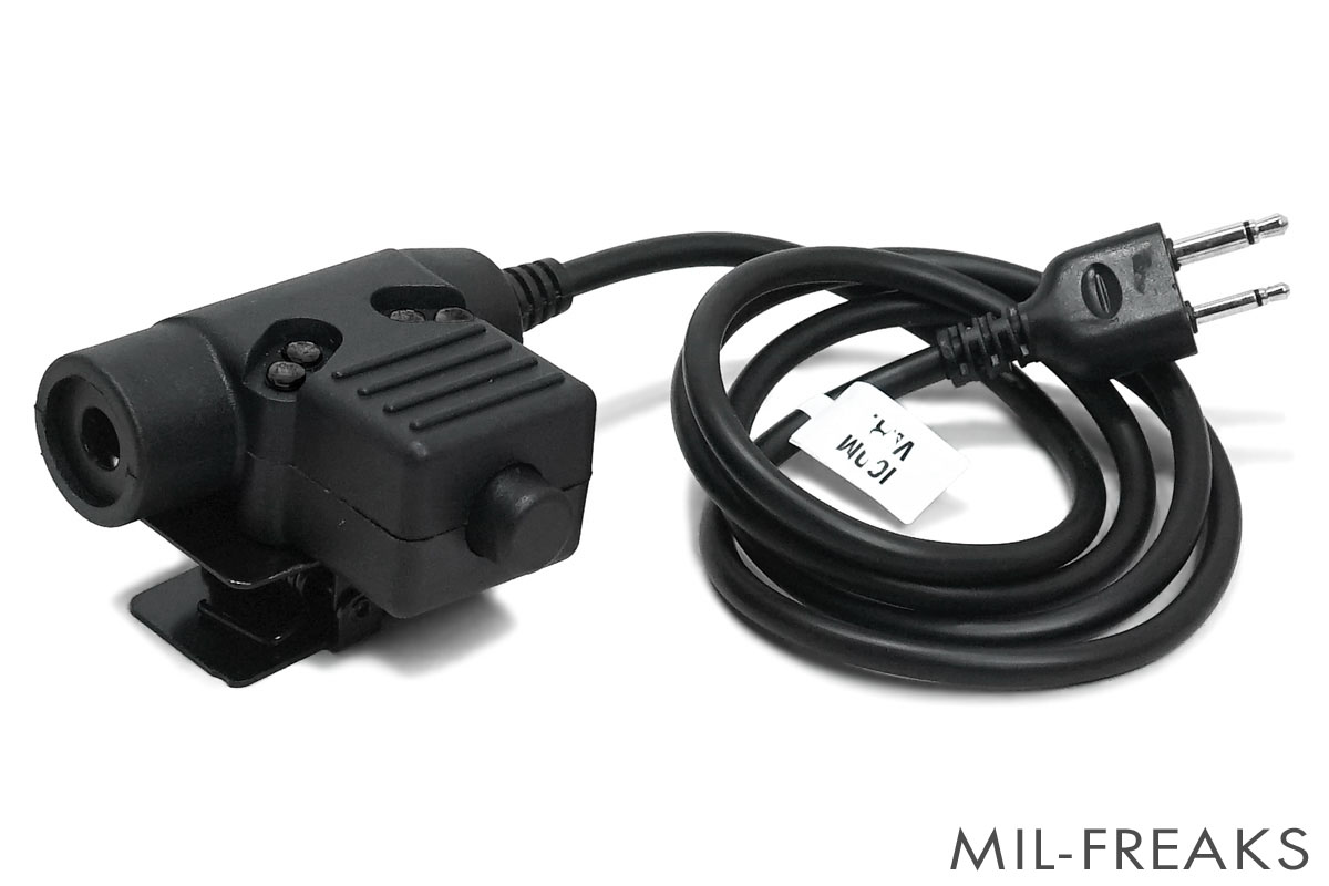 ZTactical NEXUS U94タイプ PTTマイクスイッチ icom/KENWOOD用 端子