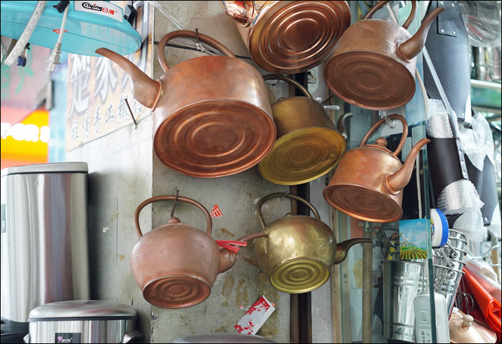 中国・四川省の銅やかん（薬缶） ｜ みんげい おくむら