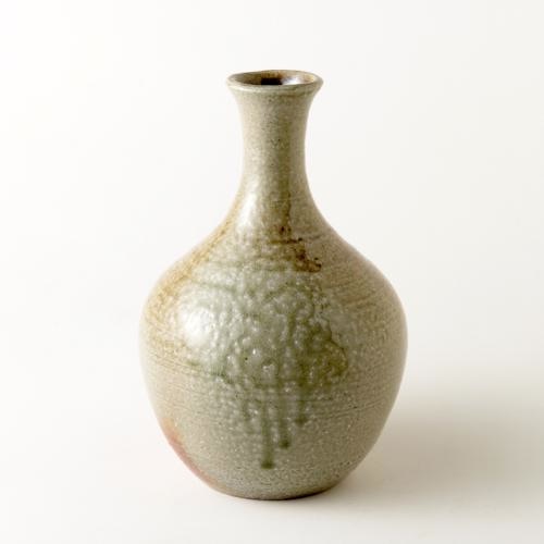 丹波立杭焼 俊彦窯 灰被り 瓶1 ｜ みんげい おくむら （日本と世界の