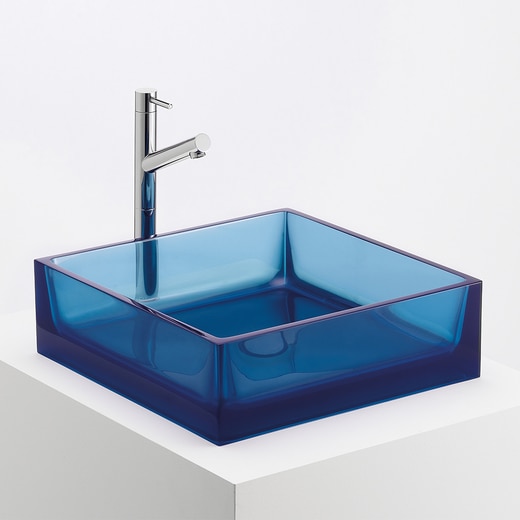 Cスルー ブルー│洗面ボウル（洗面器）