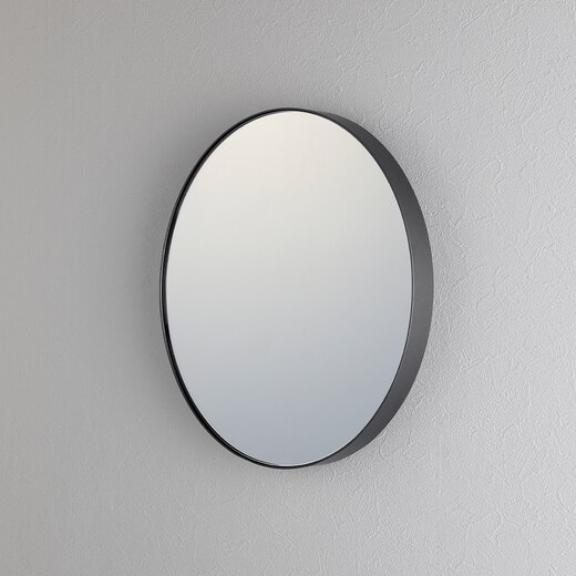 マルーンミラー LED φ350 マットグレー(WA32001)｜洗面所・水回りの