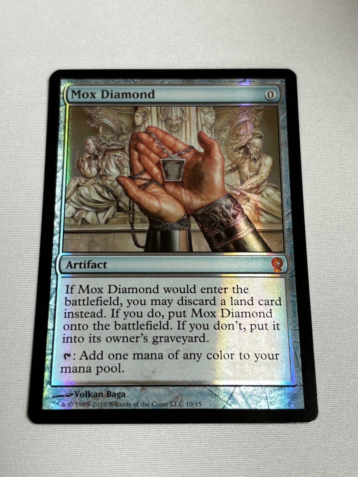 Foil】《モックス・ダイアモンド/Mox Diamond》[FtV:Relics] NM - MTG
