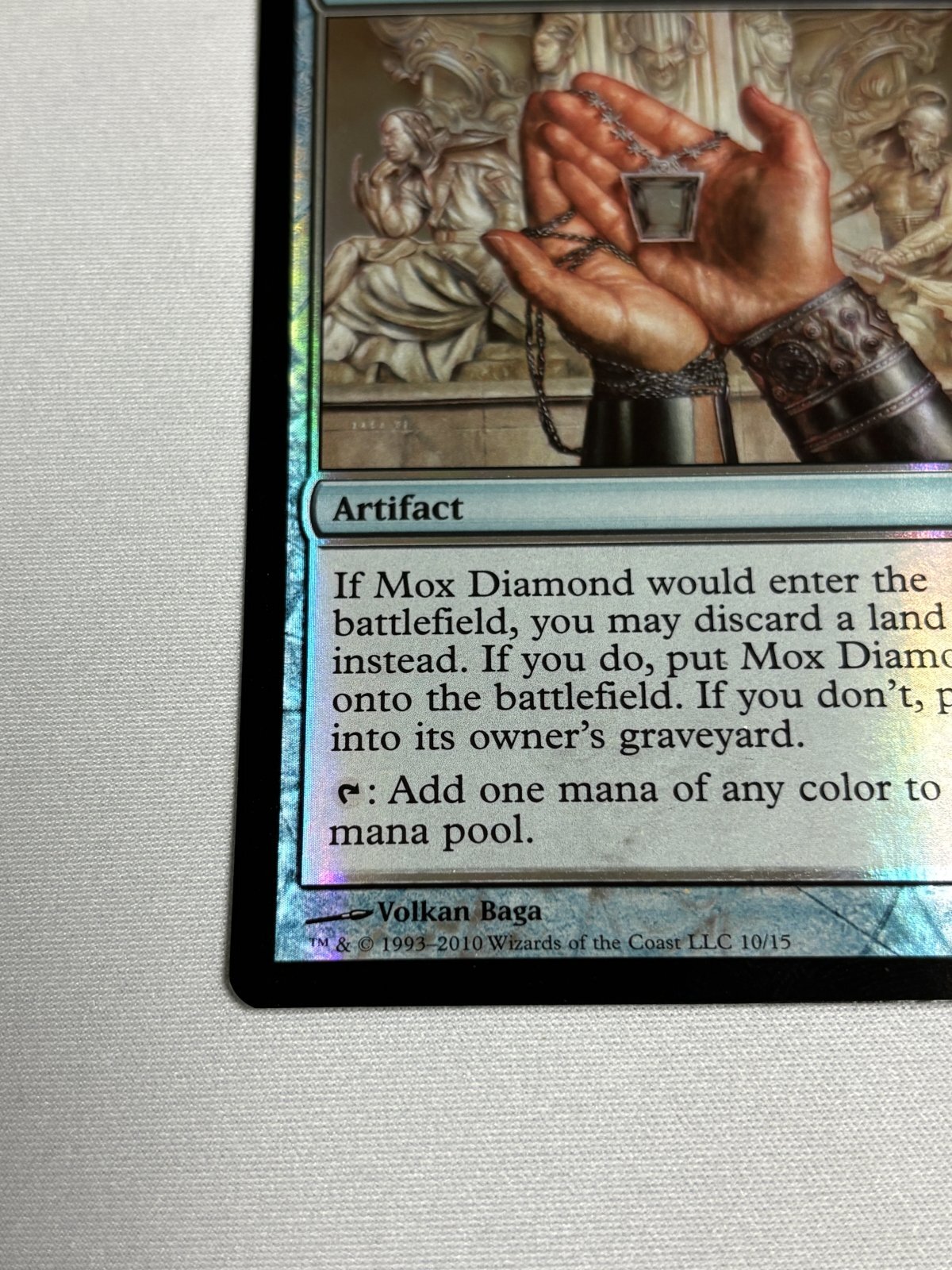 Foil】《モックス・ダイアモンド/Mox Diamond》[FtV:Relics] NM - MTG