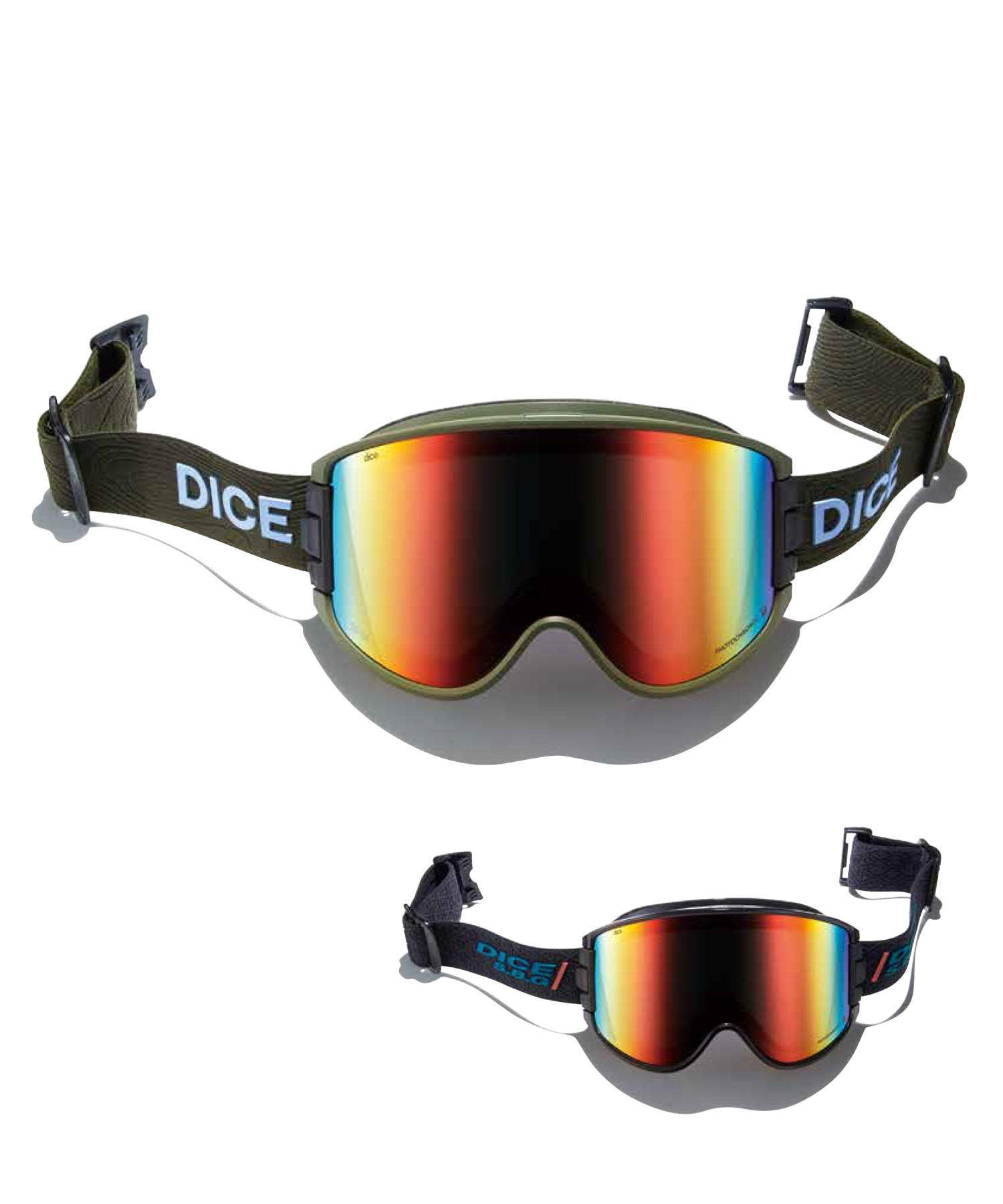 DICE ダイス GOODMAN 平面レンズ スノーボード ゴーグル ユニセックス