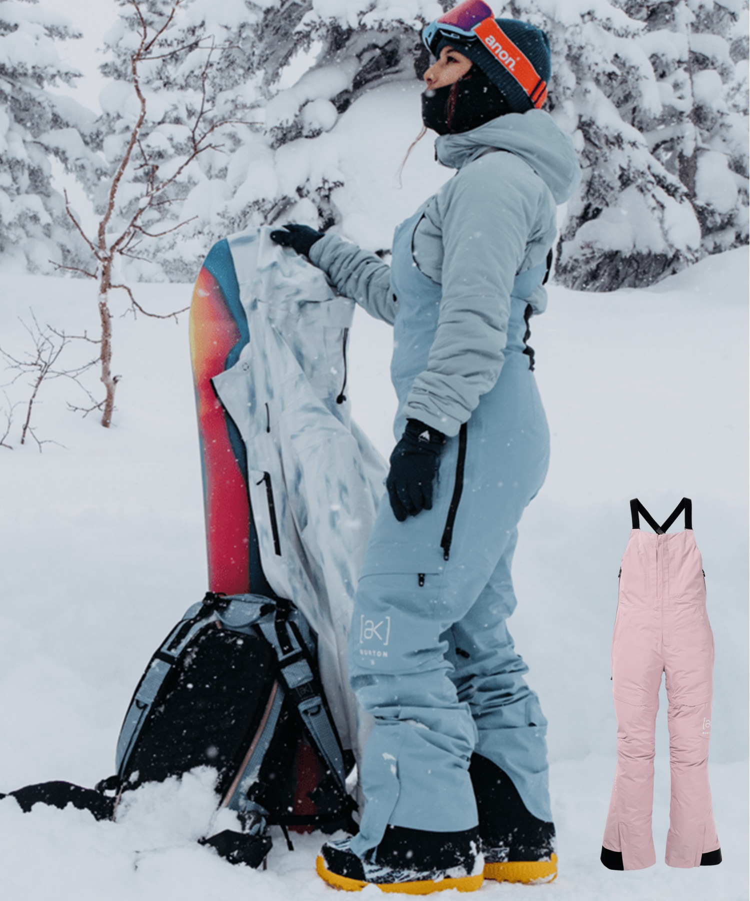 BURTON バートン エーケー PTW AK KIMMY GTX BIB スノーボード ウェア