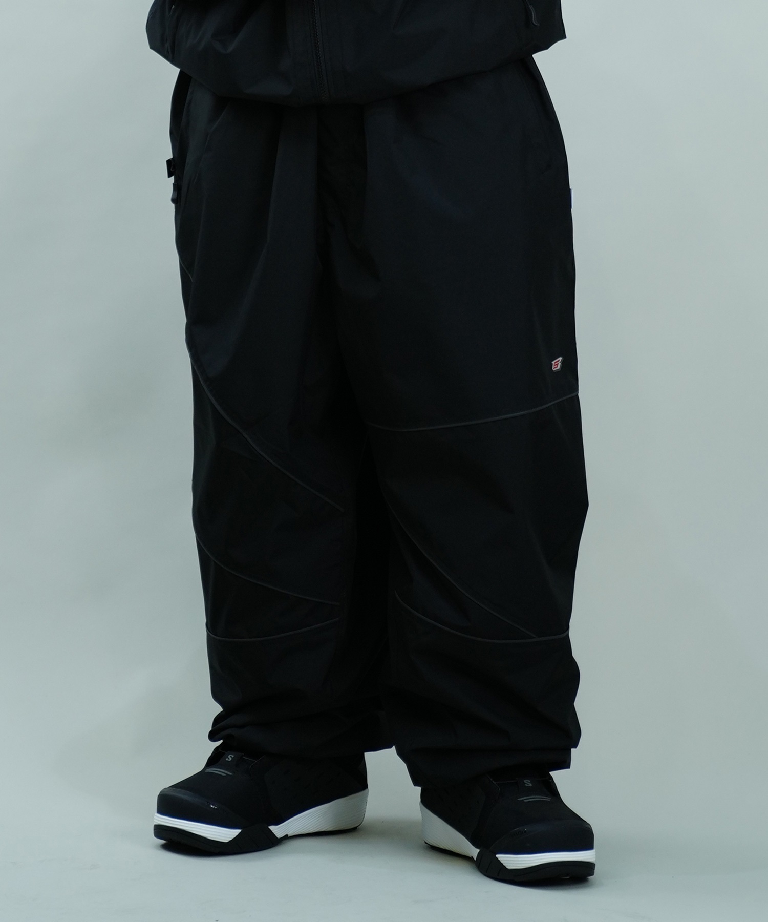 BSRABBIT ビーエスラビット SPIDERWEB SUPER WIDE JOGGER PANTS