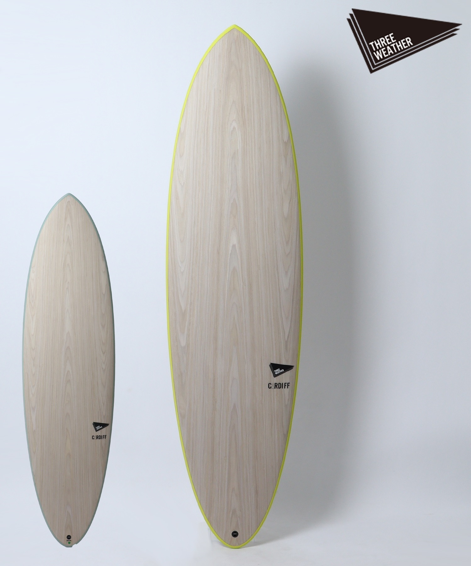 THREE WEATHER スリーウェザー CARDIFF カーディフ 6'4 サーフボード