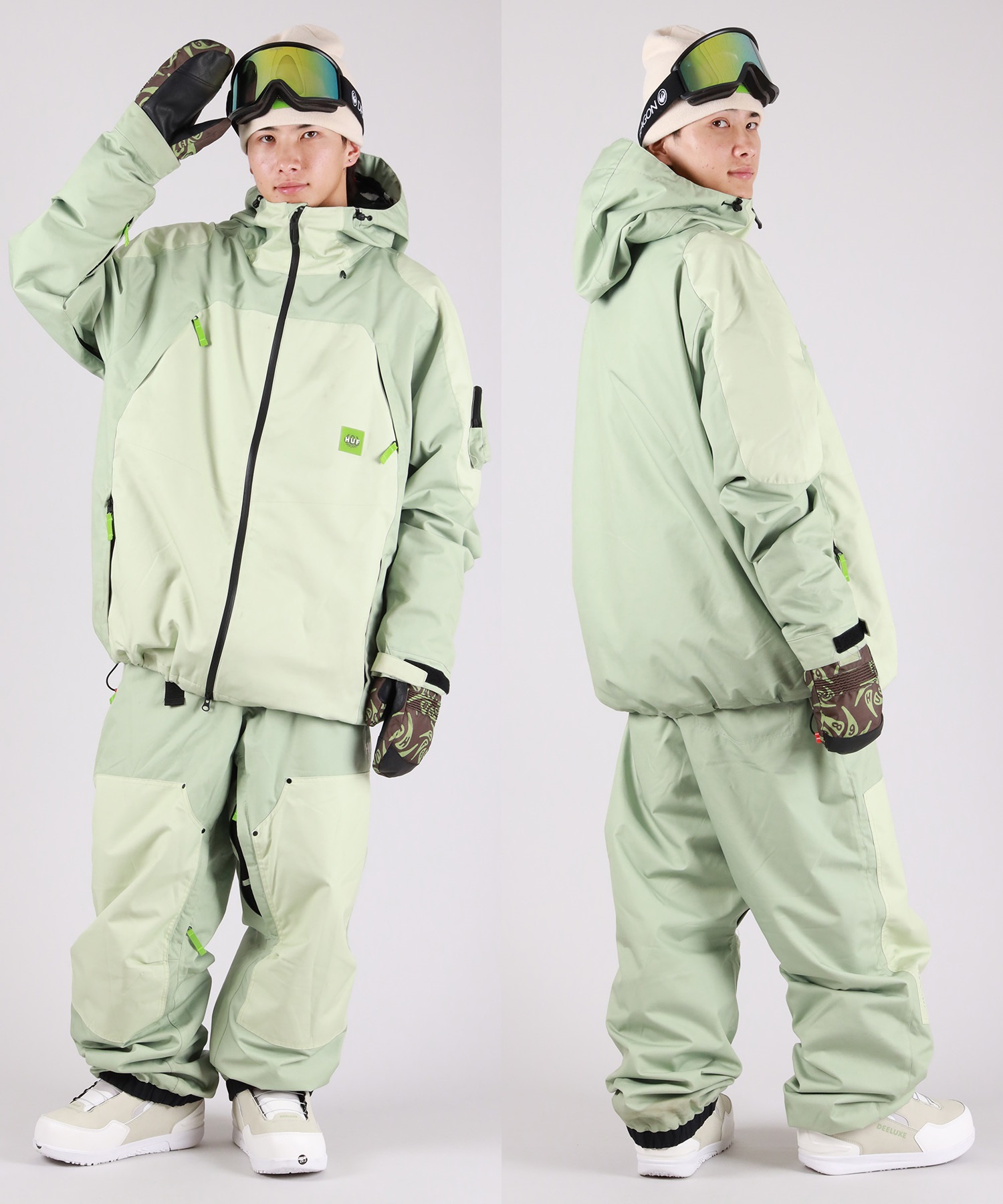 686 シックスエイトシックス HUF DOUBLE H SHELL JK スノーボード