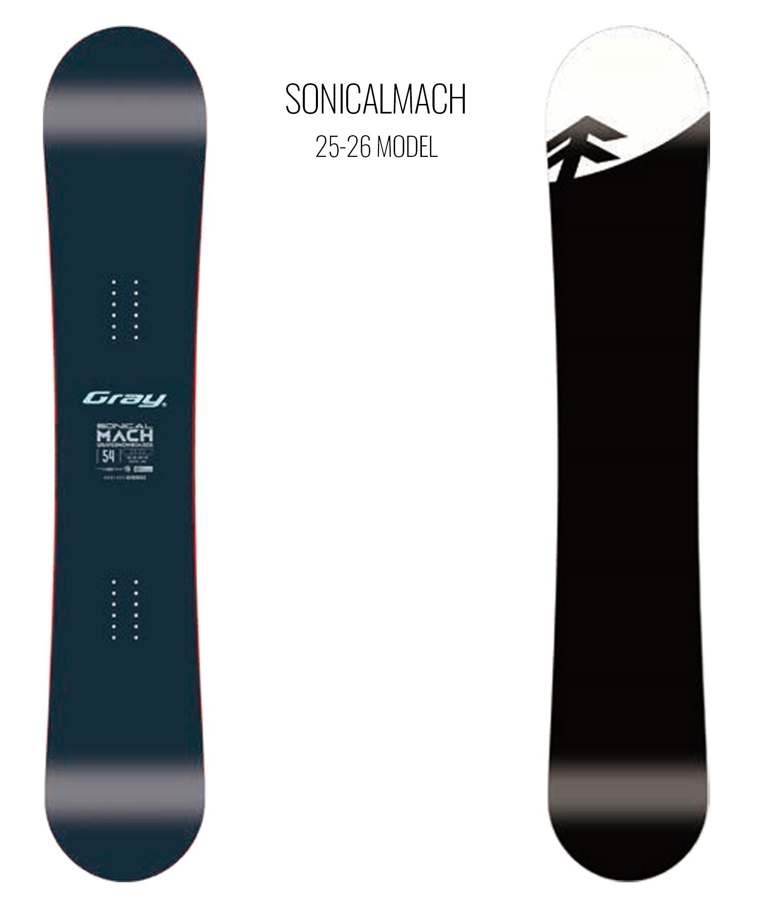 GRAY board グレイスノーボード Mach Ti 157.5 GRAY board グレイ