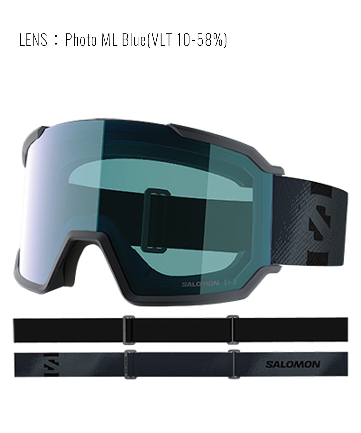 SALOMON サロモン S VIEW 3 PHOTO 平面レンズ スノーボード ゴーグル