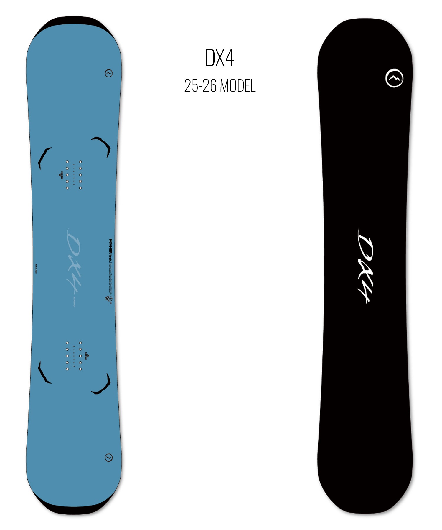 NOVEMBER ノーベンバー ディーエックス フォー スノーボード 板 ユニ