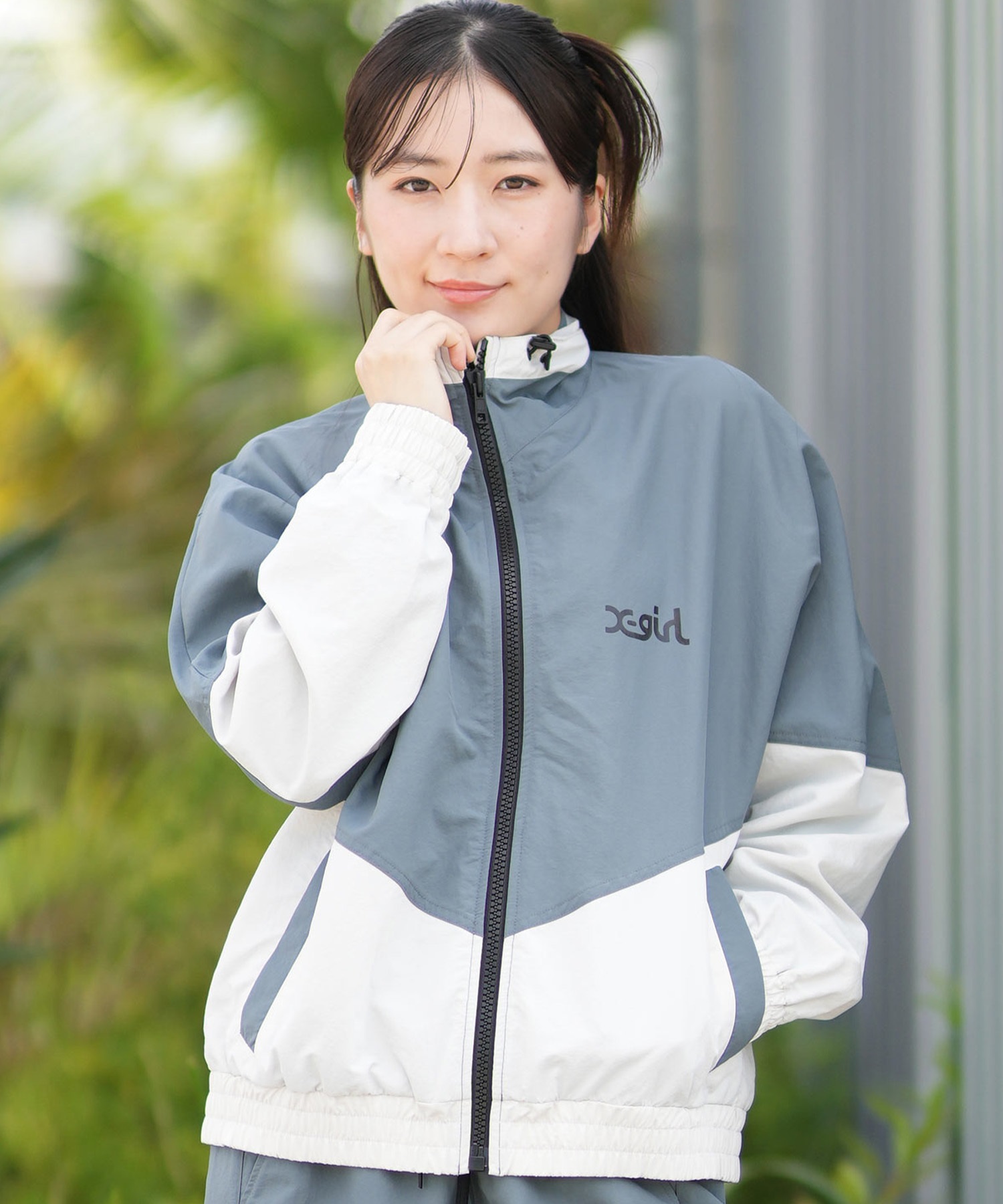 X-girl SPORTS エックスガールスポーツ ジャージ トラックジャケット