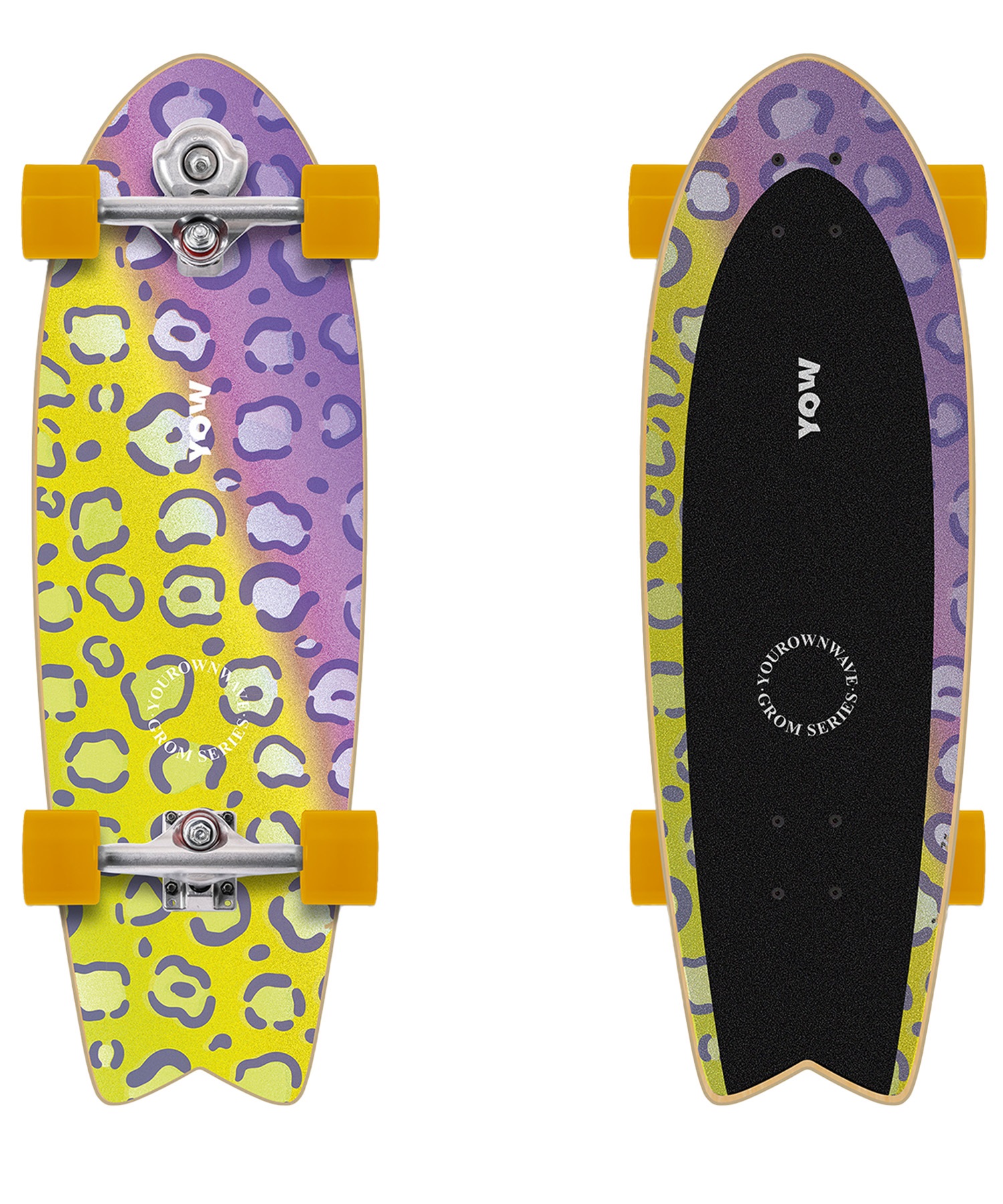 YOW ヤウ ロング スケートボード コンプリート 30.0inch GROM