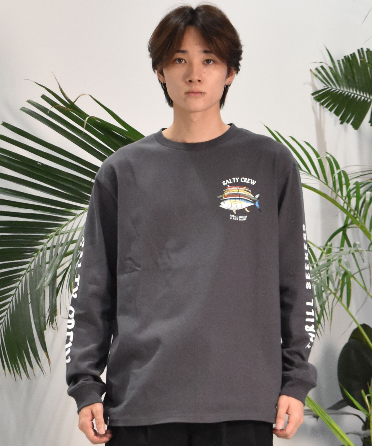 SALTY CREW ソルティークルー 長袖 Tシャツ メンズ ロンT マグロ