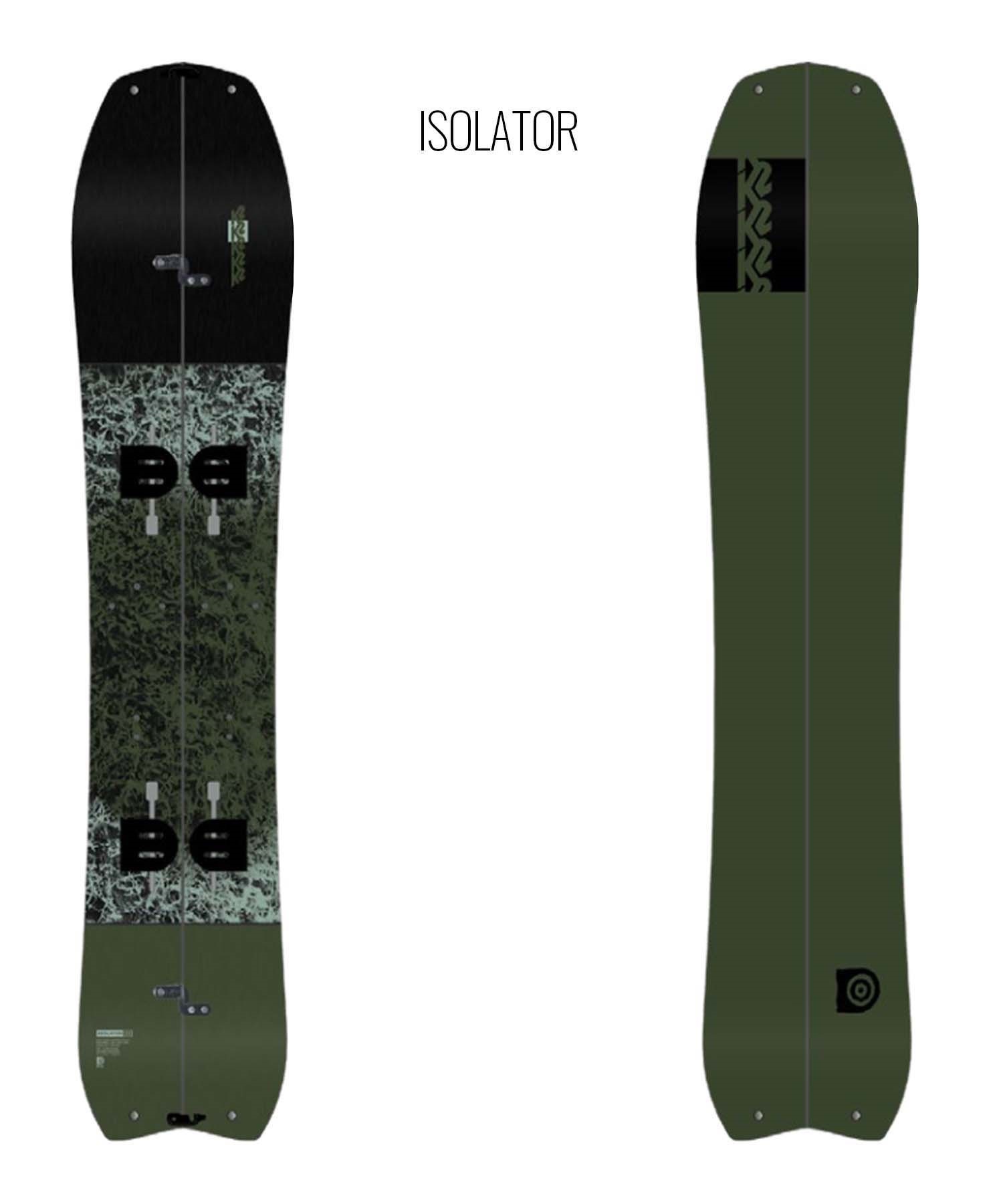 K2 ケーツー アイソレーター スノーボード 板 メンズ 24-25 LL B8