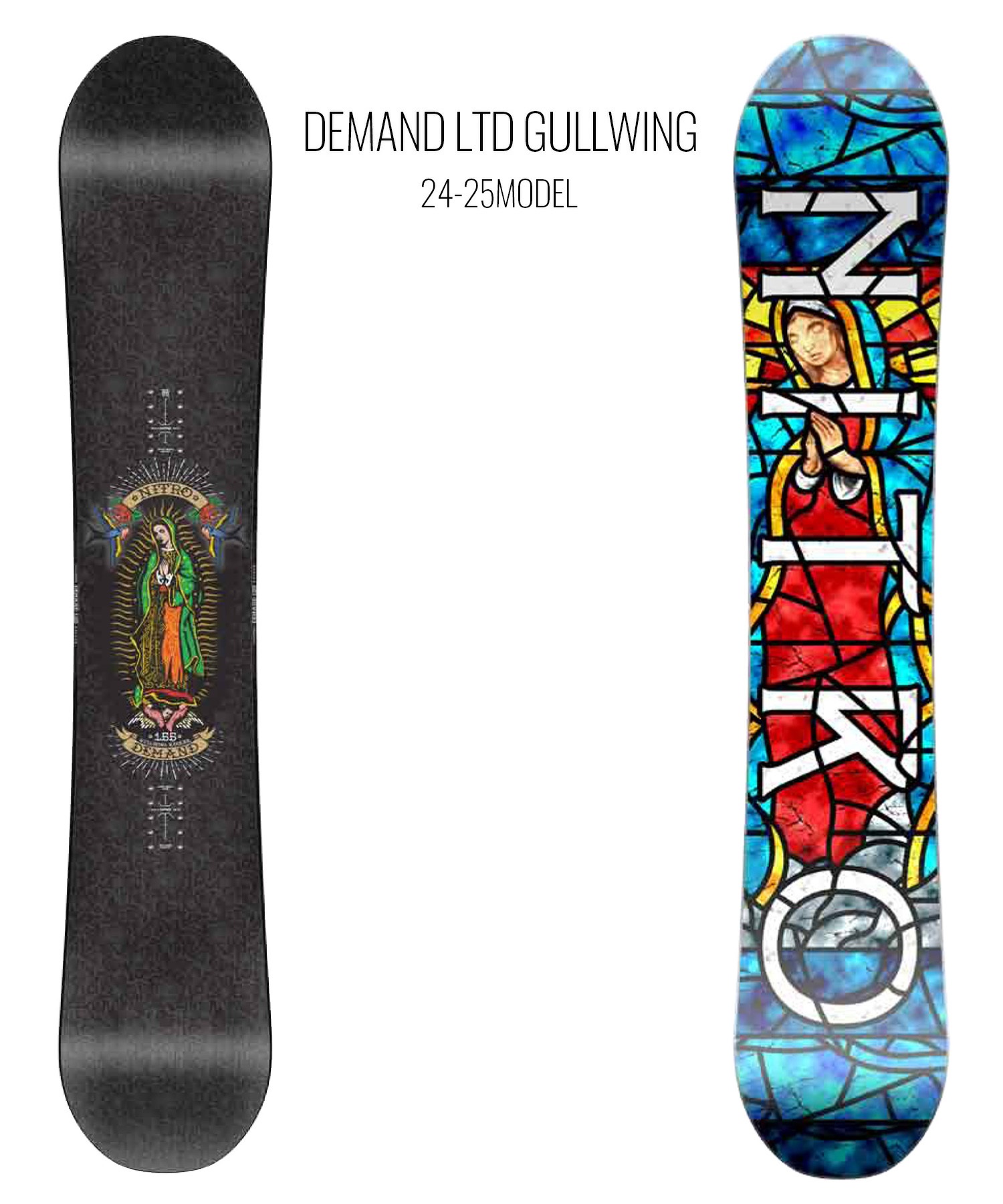 NITRO ナイトロ デマンド リミテッド ガルウィング スノーボード 板