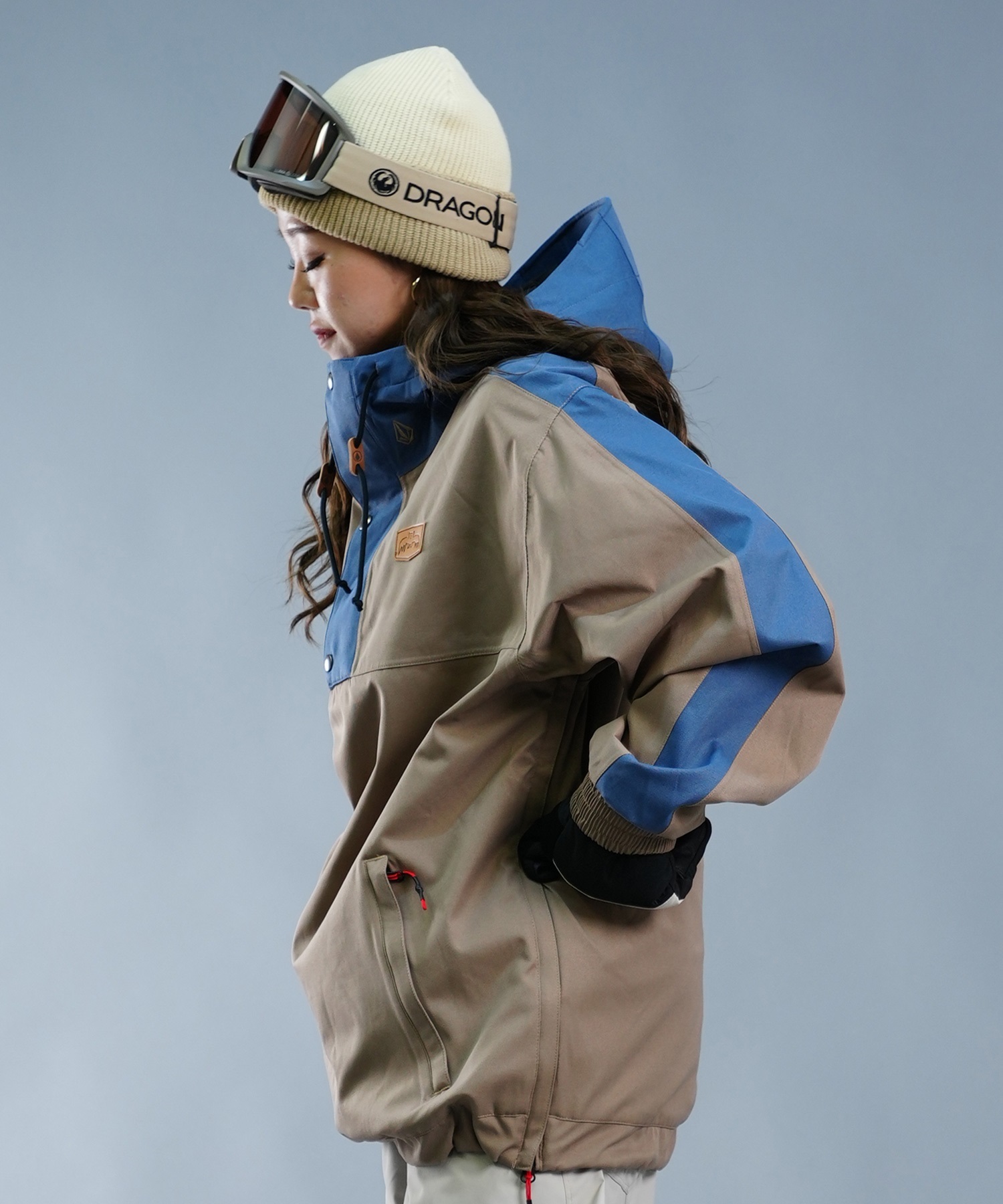 Burton スノーボードウェアセット（女性用）ボルコム 帽子バートン