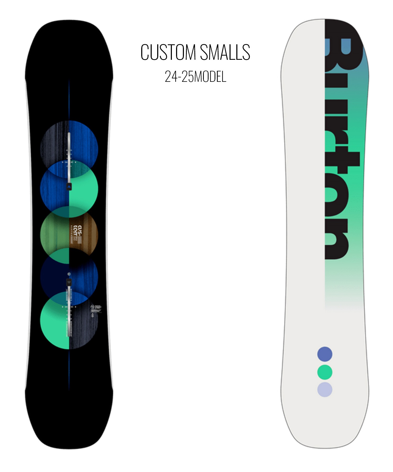 BURTON バートン CUSTOM SMALLS スノーボード 板 キッズ ジュニア