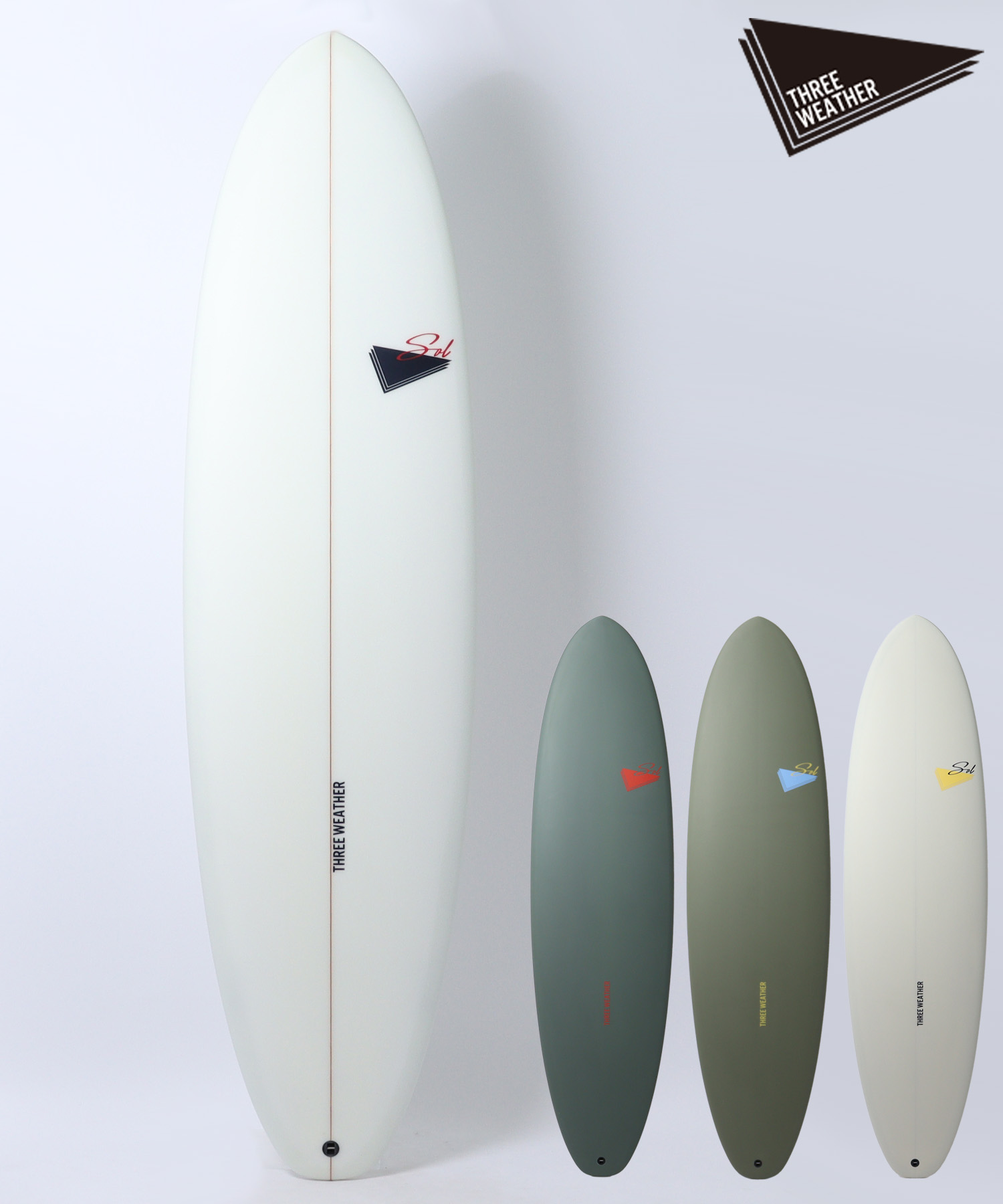 スリーウェザーサーフボード特集｜初心者向け激安セット多数｜ムラサキ