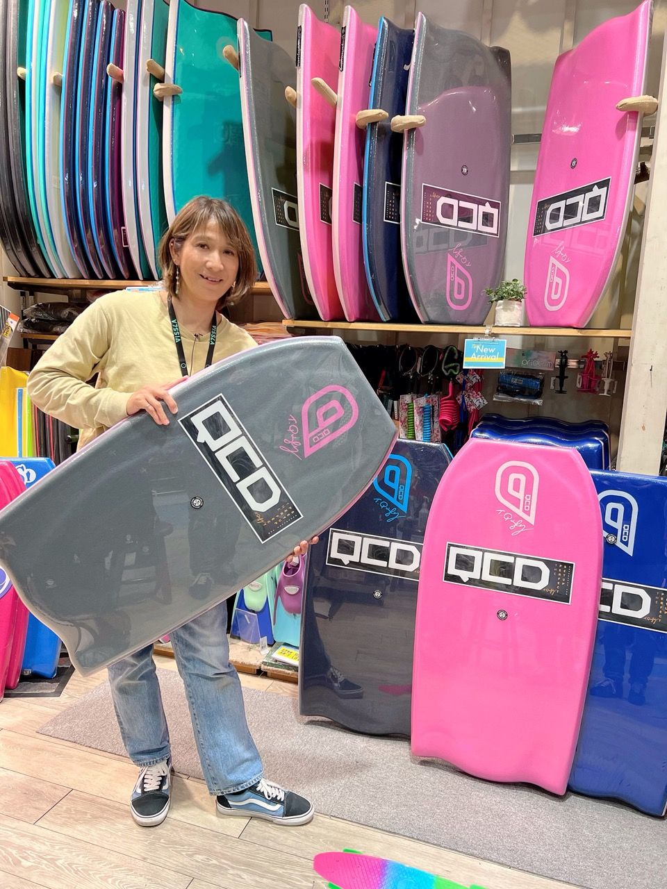 QCD】ボディボード ストックリスト ☆ 一部モデル 40~50％OFF SALE