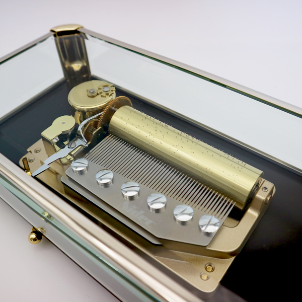 50弁】クリスタルBOX（B） オルゴール 高級 プレゼント ｜株式会社