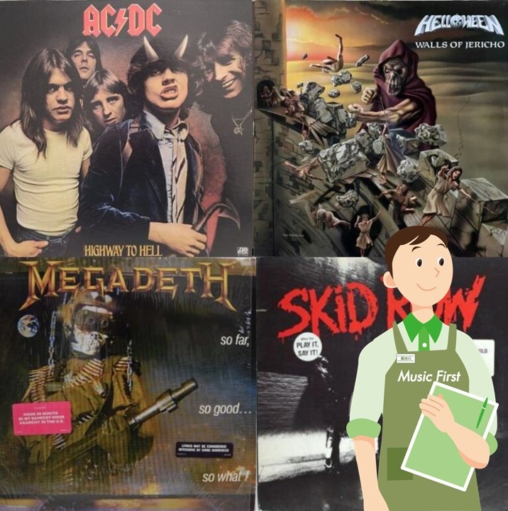 買取コラム】ハードロック / ヘヴィ・メタル レコード の買取ポイント