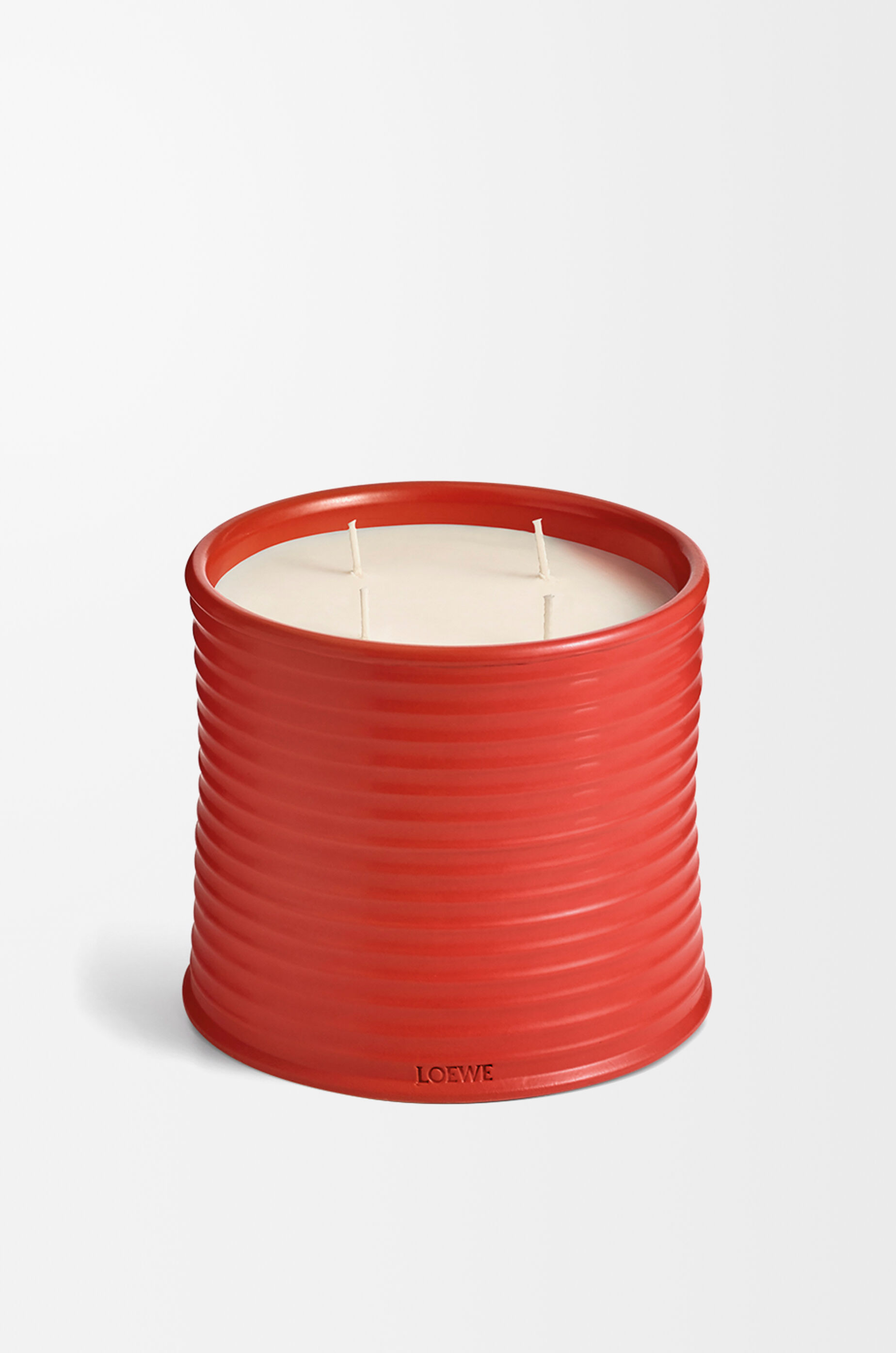 Large Tomato Leaves candle Red - LOEWE USA Official Website