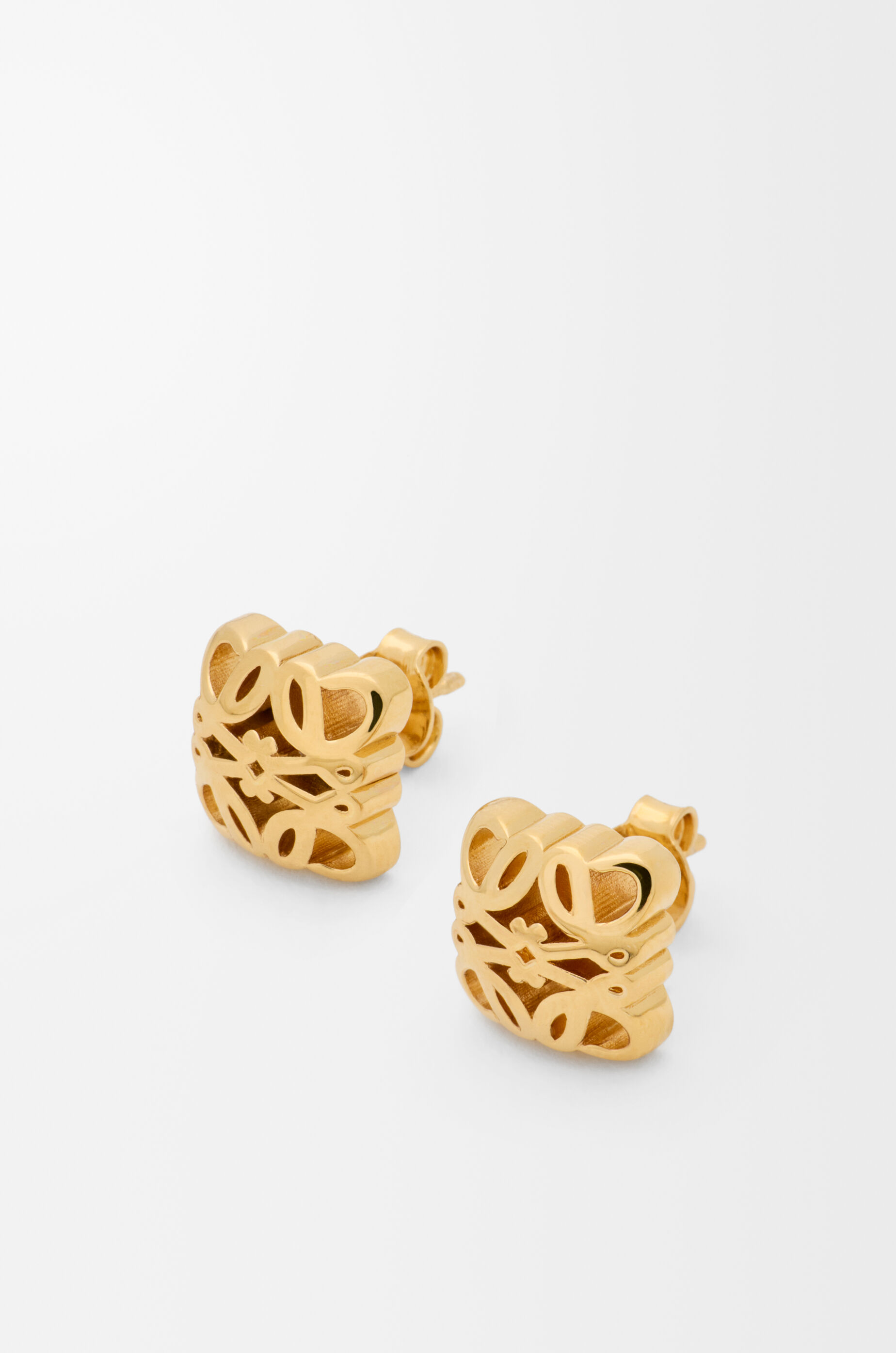 アナグラム ボンベ スタッドピアス ゴールド - LOEWE Japan official