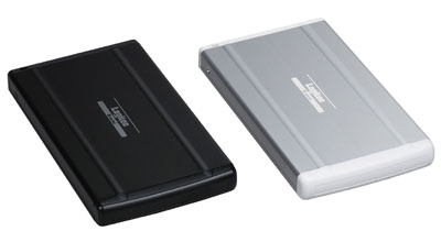 USB 2.0バスパワー対応ポータブルHDに80GBモデルが登場！安心の