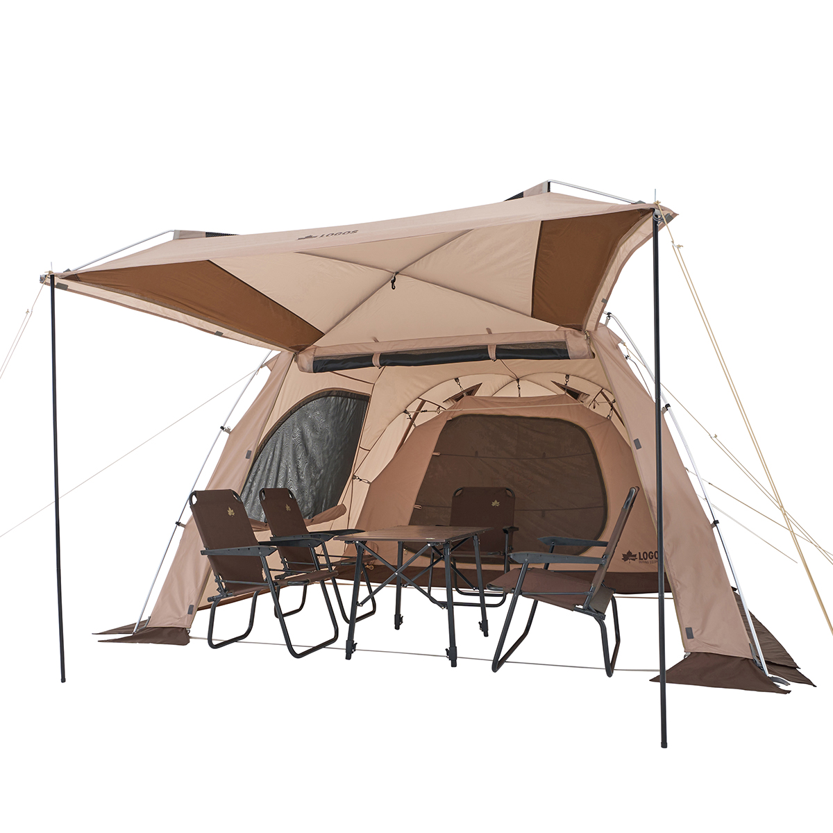 Tradcanvas PANEL オーニングドゥーブル L-BF|ギア|テント|2ルーム