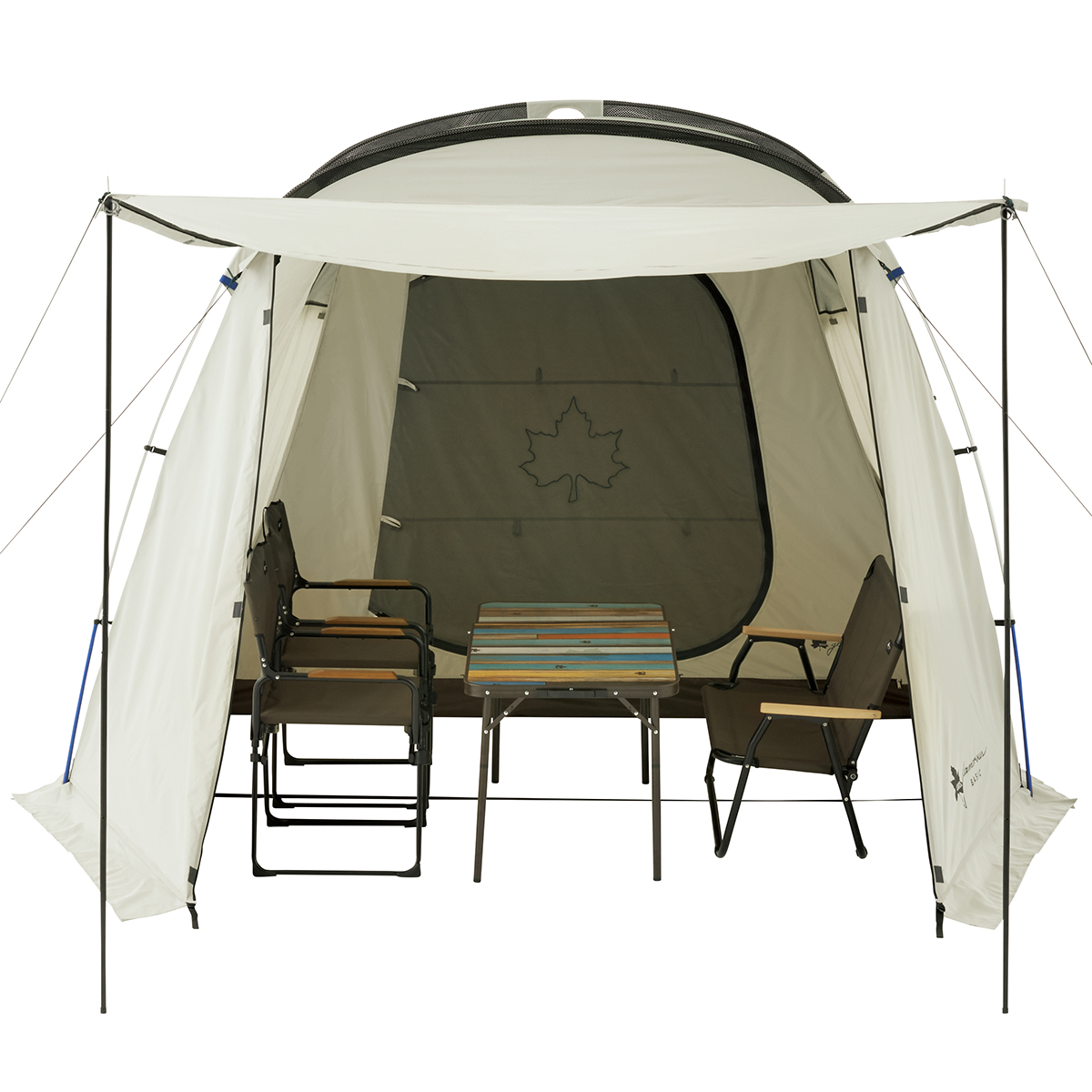 グランベーシック トンネルドーム XL-AG|ギア|テント|2ルームテント