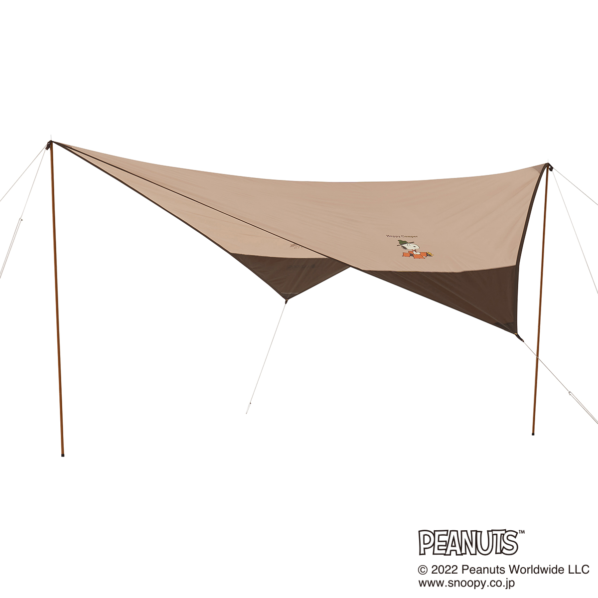 SNOOPY ウィングタープセット-BB |ギア|日/火/風除け|タープ|製品情報