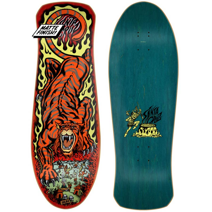 Santa Cruz Salba Tiger Reissue Deck 10.3
