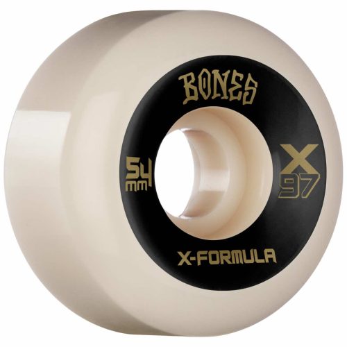 Bones X Formula V6 Wide-Cut 54mm 97a White - CalStreets BoarderLabs