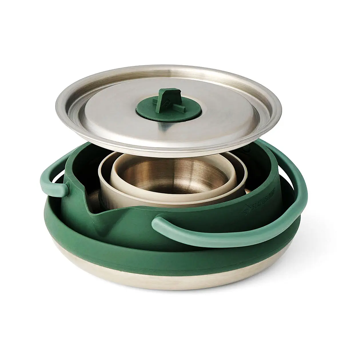 ディツアーステンレスケトルクック[2P]3点セット: シートゥサミット