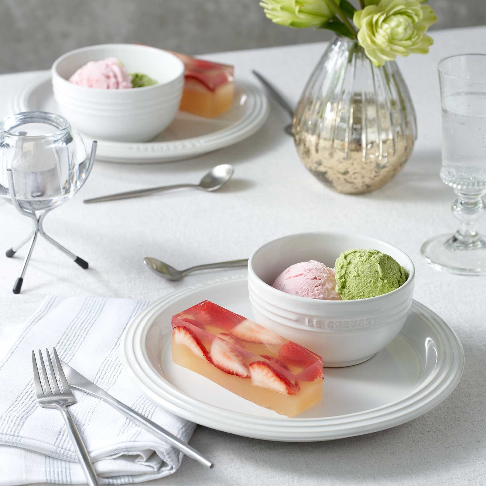 レジェ・プレート 23cm ホワイト | プレート・トレイ ｜ル・クルーゼ