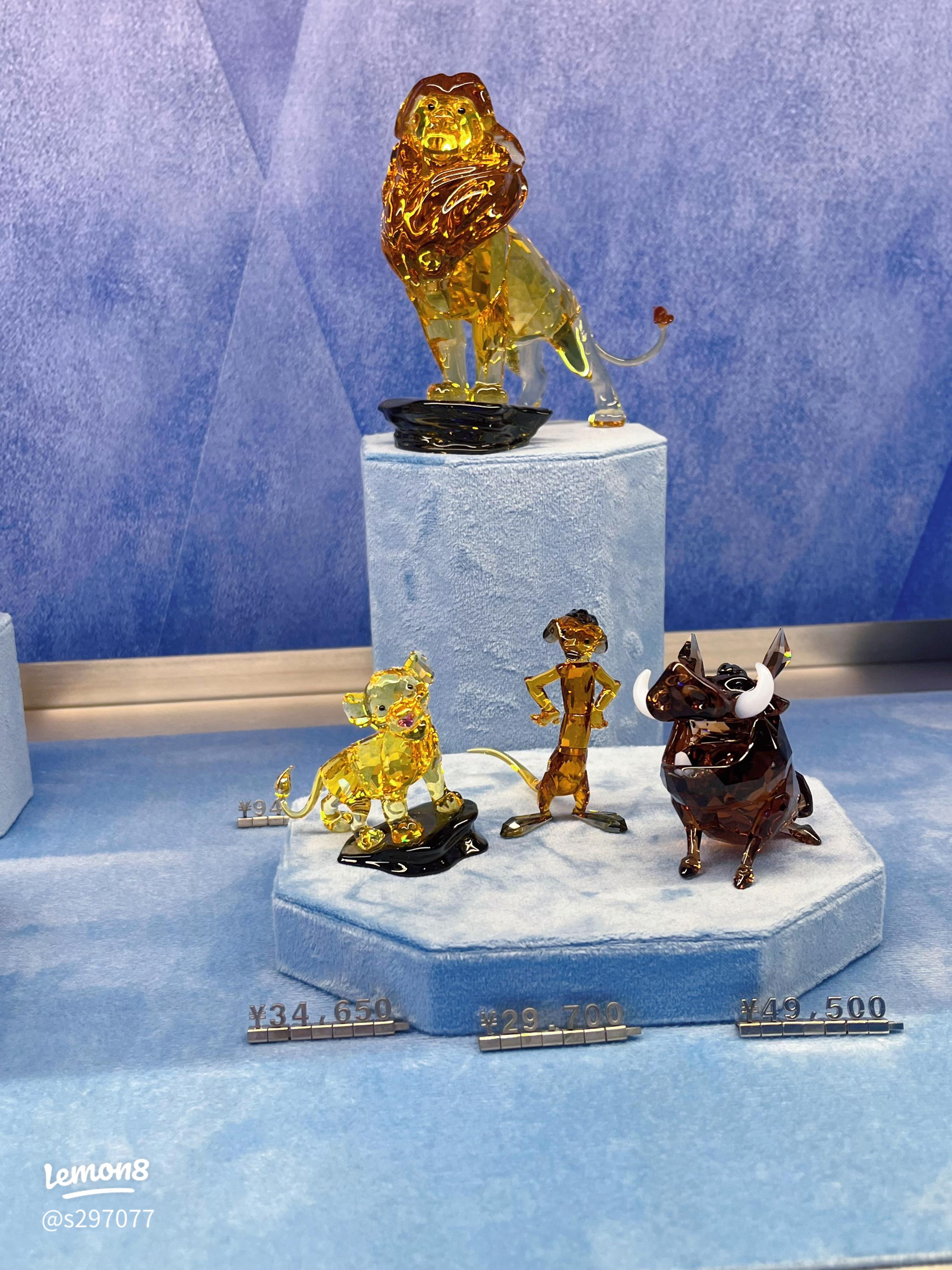 スワロフスキーDisneyの置物達💖美しい物を見てストレス解消 | sayaka