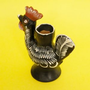 ニワトリ（チリリコの陶芸）- LABRAVA [メキシコ 民芸 フォークアート