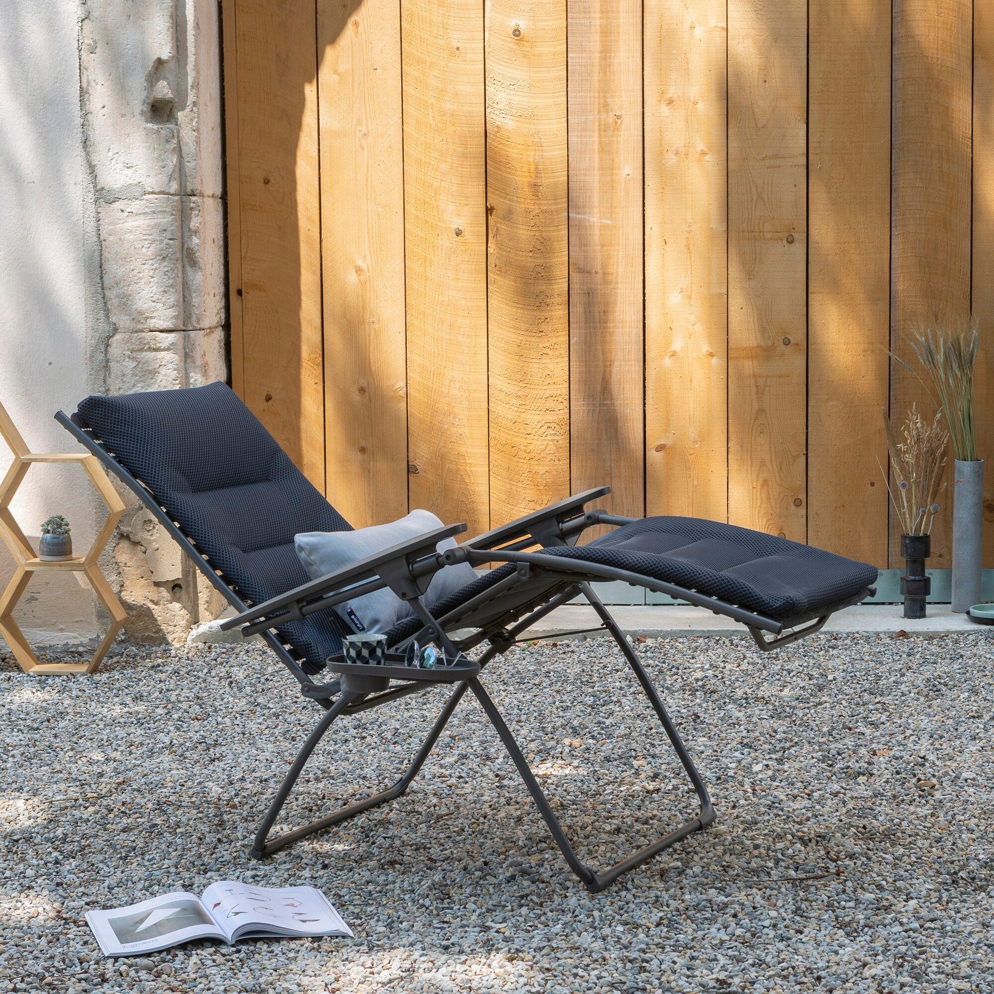 ゼログラビティーのリクライニングチェア Evolution BeComfort® 灰色