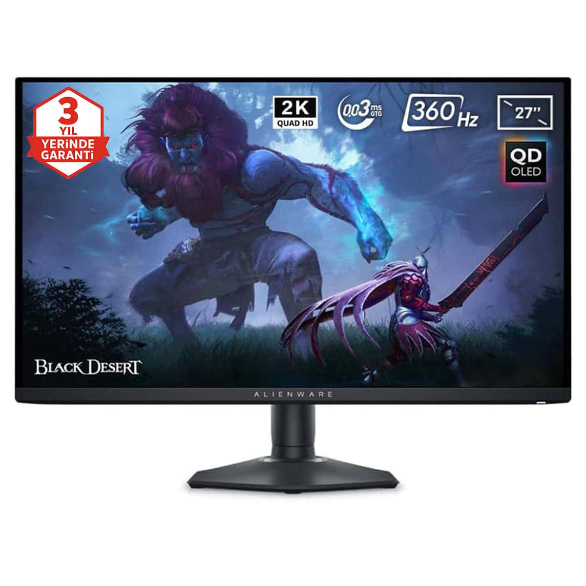 Dell Alienware AW2725DF 27 inç Gaming Monitör - Laptop.Com.TR