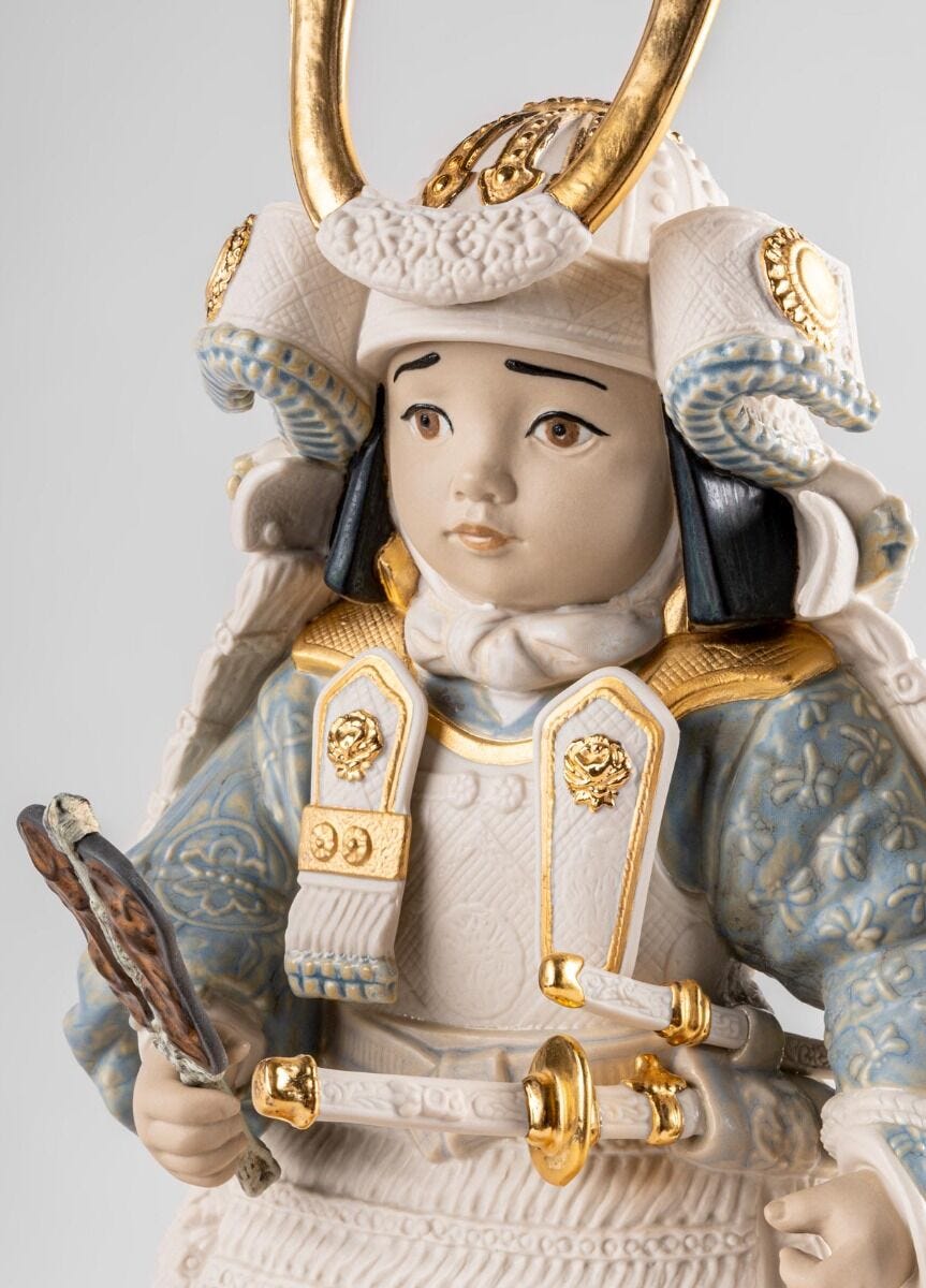 Warrior boy Sculpture. White. Limited Edition | リヤドロ公式オンライン
