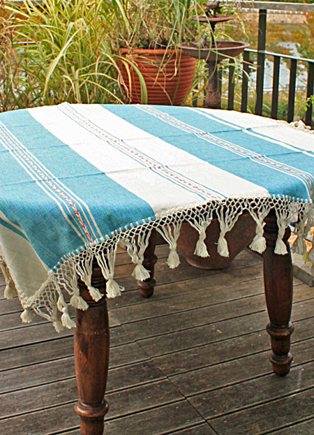 メキシコ・ミトラ織りテーブルクロス・マルチクロス・メキシコの