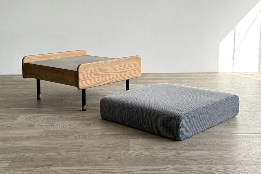 SYU（シュウ） スツール（ナチュラル） - オットマンの通販 ｜リビング