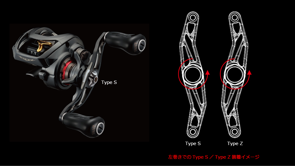 10th ANNIVERSARY BAIT TYPE CUSTOM HANDLE 95mm｜ベイトリール