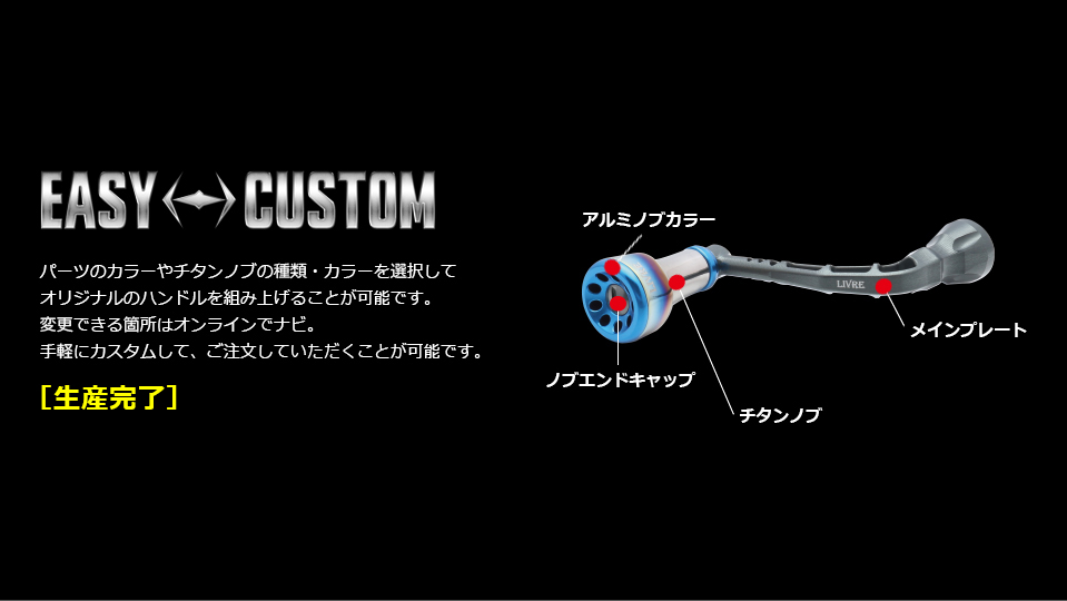 monoArm 56（モノアーム 56）｜スピニングリール｜カスタムリール