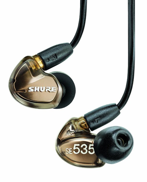 Shure SE535-V Triple High-Definition MicroDriver Earphone with